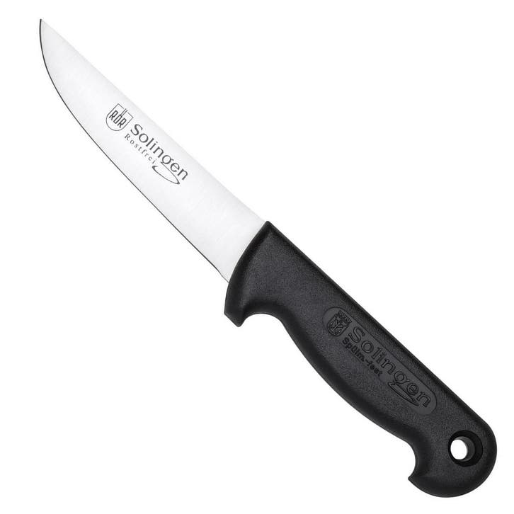 RÖR Solingen Slagersmes – 12cm RVS Lemmet – Compact en, Huis en Inrichting, Keuken | Bestek, Nieuw, Rvs of Chroom, Ophalen of Verzenden
