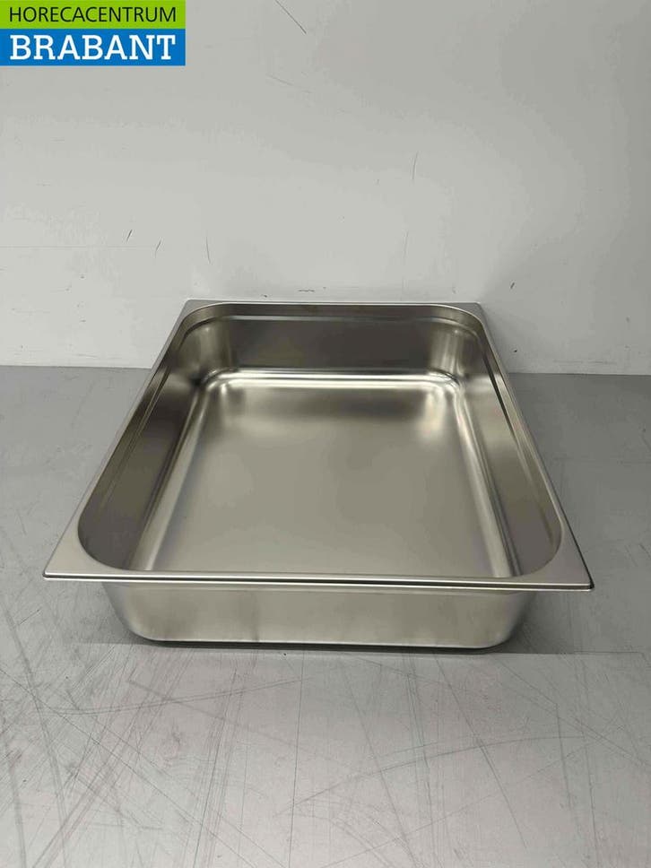 RVS Gastronorm bak GN bak 2/1 Diepte 150 mm Horeca, Zakelijke goederen, Horeca | Keukenapparatuur, Nieuw zonder verpakking, Ophalen of Verzenden