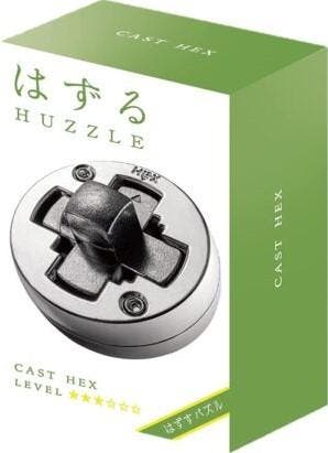 Huzzle Cast Puzzle - Hex (level 3) | Huzzle - Puzzels, Hobby en Vrije tijd, Denksport en Puzzels, Nieuw, Verzenden