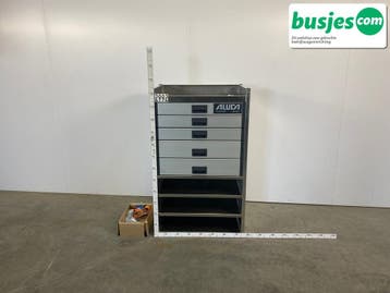 Aluca werkbus inrichting nieuw 765x520x1250mm (2992), Ophalen of Verzenden