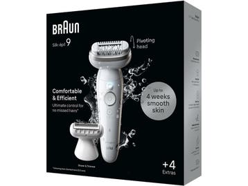 Braun 9-041 - Epilator - Wet & Dry - Zilver, Verzenden, Nieuw
