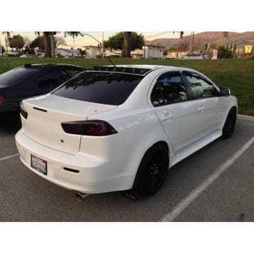 BLOX Racing 08+ Mitsubishi Lancer Vortex Generator - ABS, Ophalen of Verzenden