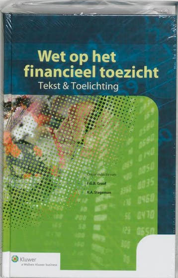 Wet op het financieel toezicht 9789013042948, Boeken, Verzenden, Zo goed als nieuw