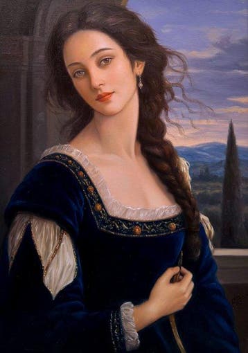 Ekaterina Dzuba (1982) - La Belle Florentine - Douceur du