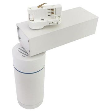LED Railverlichting - 30W Rond - 4000K - 3 Fase, Huis en Inrichting, Lampen | Spots, Ophalen of Verzenden, Nieuw, Plafondspot of Wandspot