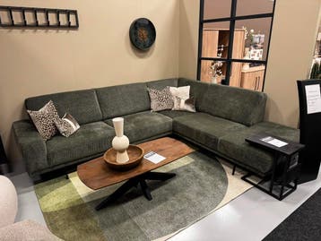 Hoekbank met extra voordelig, Huis en Inrichting, Banken | Bankstellen, Ophalen, 250 tot 300 cm, Hoekbank, Nieuw