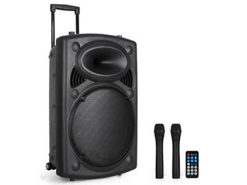 Qtx QR12PABT Mobiele Bluetooth Luidspreker USB/SD/VHF FM, Verzenden, Nieuw, Overige typen, Overige merken