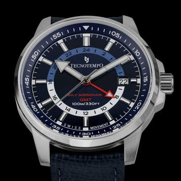 Tecnotempo - GMT - Sky Meridian - Swiss Movement - Limited, Nieuw