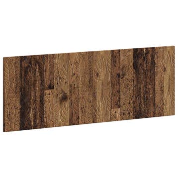 vidaXL Wandgemonteerd Hoofdeinde DELFT Oud hout Bewerkt hout, Verzenden, Nieuw, Bruin, Hout