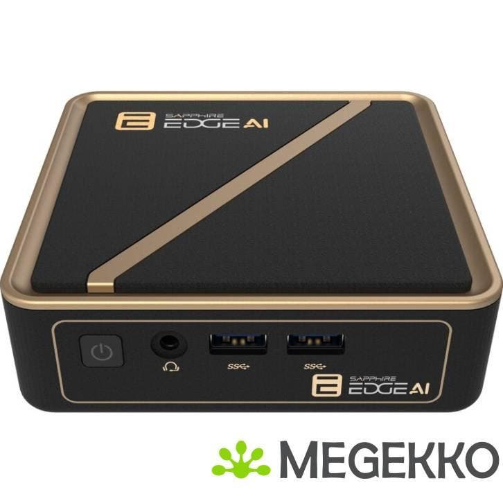 Sapphire Edge AI 350 AMD Ryzen AI 7 350 Barebone, Computers en Software, Desktop Pc's, Nieuw, Verzenden