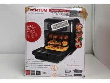 Inventum GF1200HLD - Heteluchtfriteuse - 12L - RVS, Verzenden, Nieuw