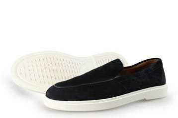 Manfield Loafers in maat 41 Zwart, Verzenden, Zwart, Overige typen, Zo goed als nieuw