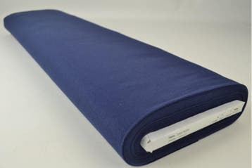 Flanel stof – Navy – 10 en 50 meter, Overige kleuren, 120 cm of meer, Ophalen of Verzenden, Katoen