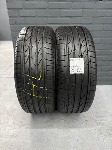 235/50/18 BRIDGESTONE DUELER HP 7,3MM 2 STUKS 130,- (2018), Ophalen, 18 inch, Gebruikt, 235 mm