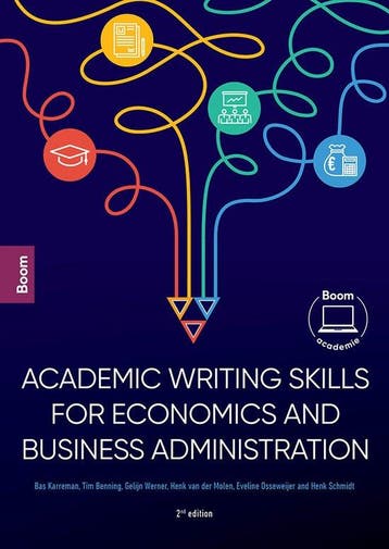 9789024435364 Academic Writing Skills for Economics and B..., Verzenden, Zo goed als nieuw, Bas Karreman