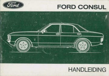 1973 Ford Consul Instructieboekje Handleiding Nederlands, Auto diversen, Verzenden