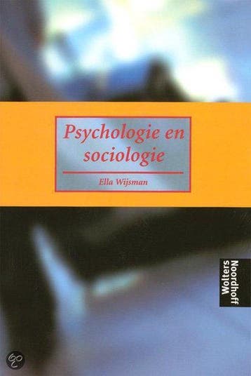 Psychologie en sociologie - Wijsman, Verzenden, Gelezen