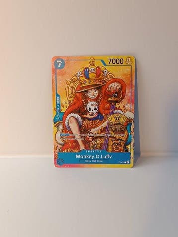 One Piece - 1 Card - One Piece - Monkey D. Luffy, Nieuw
