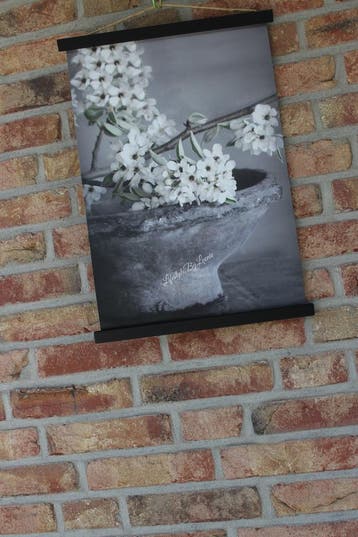 Tuinposter Perenbloesem 30 x 40 cm, Ophalen of Verzenden, Nieuw