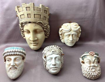 Mask (5) - Griekenland - 1970-1980 - Wandmaskers Griekse