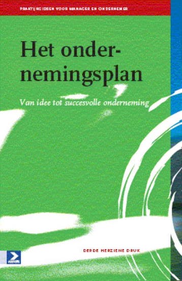 Het ondernemingsplan 9789052617626, Zo goed als nieuw