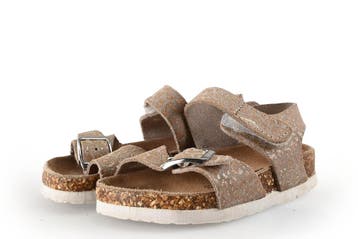 Bio Pinguin Sandalen Meisjes in maat 22 Panter, Verzenden, Jongen of Meisje, Schoenen, Nieuw