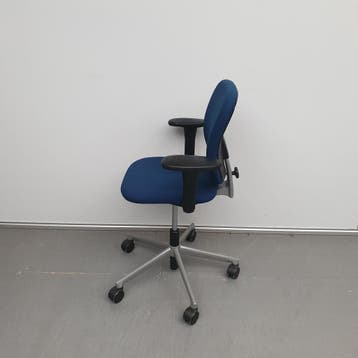 Ahrend 262 bureaustoel - blauwe stof, Ophalen of Verzenden, Nieuw