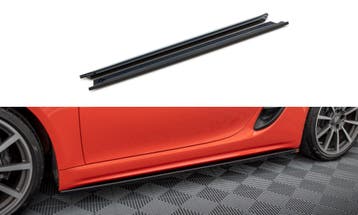 Zijskirts Porsche 718 Cayman 982c Maxton Glans Zwart, Ophalen of Verzenden, Nieuw