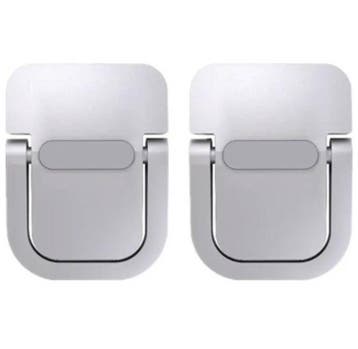 Laptop pootjes - Kantelbaar - Aluminium - Met plakstrip - Zi, Computers en Software, Laptopstandaarden, Ophalen of Verzenden, Nieuw
