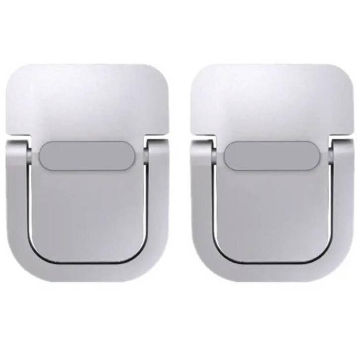 Laptop pootjes - Kantelbaar - Aluminium - Met plakstrip - Zi, Computers en Software, Laptopstandaarden, Nieuw, Ophalen of Verzenden