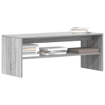 vidaXL Tv-meubel 100x40x40 cm bewerkt hout grijs sonoma, Verzenden, Nieuw, Overige houtsoorten