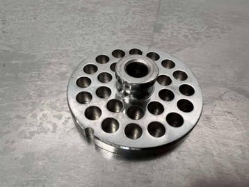 HCB RVS Plaat voor gehaktmolen maat 10/12 8 mm 230V Slagerij, Ophalen of Verzenden, Nieuw in verpakking