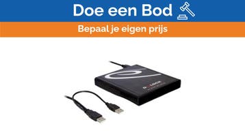 Bieden: DeLOCK External USB Floppy Drive 3.5 Inch 1.44MB FD, Ophalen of Verzenden, Nieuw, Zeilboot of Motorboot