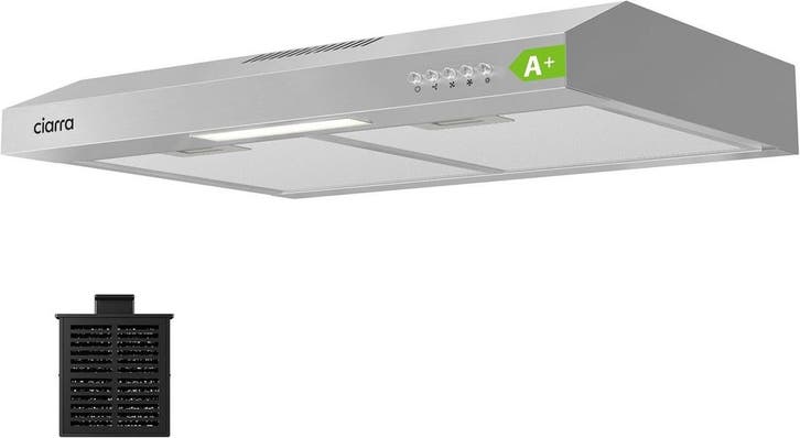 Afzuigkap Recirculatie 60cm | 63% Korting, Witgoed en Apparatuur, Afzuigkappen, Inbouw, Recirculatie, Nieuw, Onderbouw afzuigkap