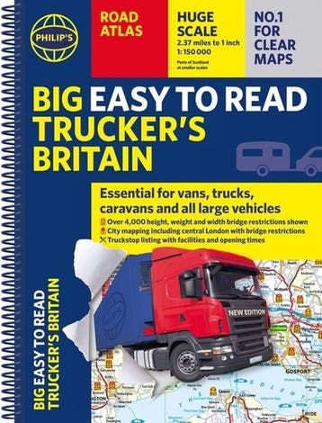 9781849077248 Philips Big Easy To Read Truckers Road At..., Verzenden, Nieuw, Philip's Maps