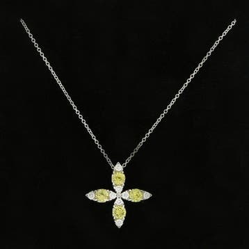 Pasquale Bruni - Halsketting - 18 karaat Witgoud - 0.27ct., Nieuw