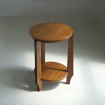 Bijzettafel - Eik - Nederlandse Art Deco