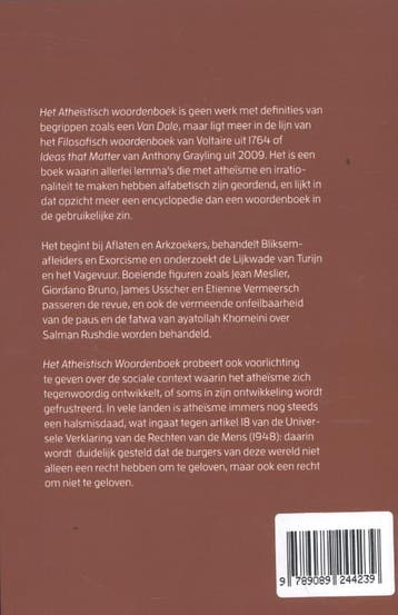 Het Atheïstisch woordenboek 9789089244239 Paul Cliteur, Verzenden, Gelezen, Paul Cliteur