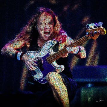David Law - Crypto Steve Harris - Iron Maiden