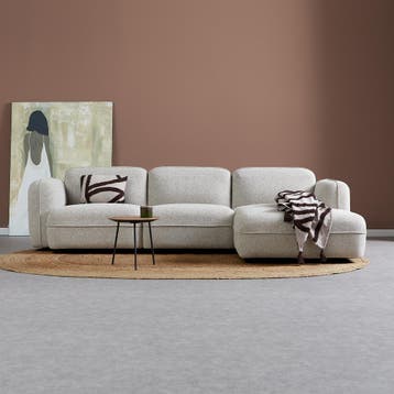 *WOONWINKEL* PEPP Interiors Drop Bank Met Chaise Longue Rech, Huis en Inrichting, Verzenden, Nieuw