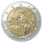 Frankrijk 2 Euro Parijs 2024 UNC, Postzegels en Munten, Munten | Europa | Euromunten, Verzenden