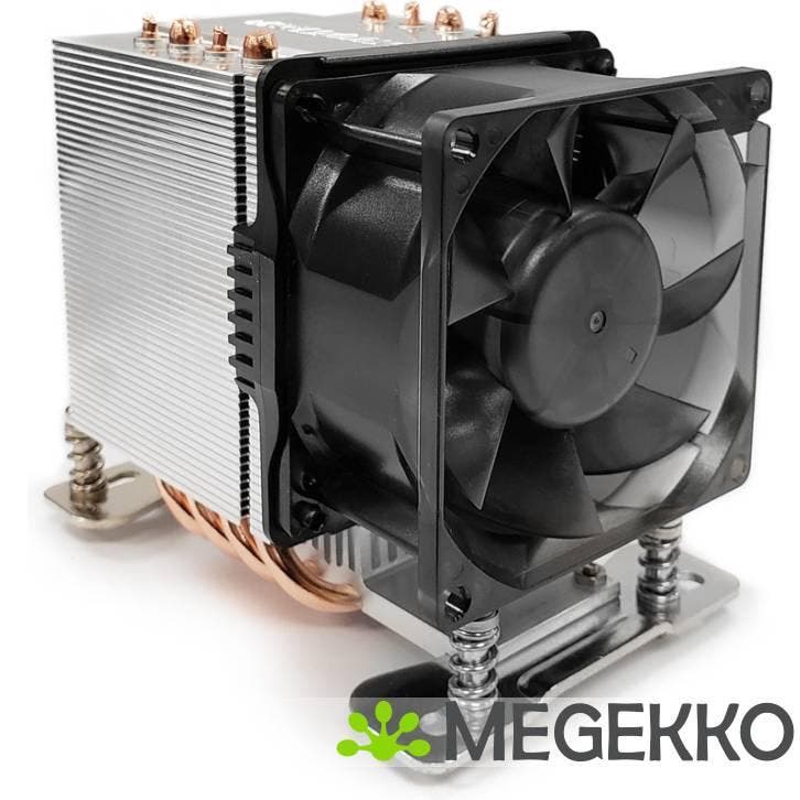 Dynatron A35 Processor Luchtkoeler 8 cm Aluminium, Zwart,, Computers en Software, Computerkoelers, Nieuw, Verzenden