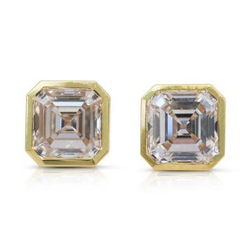 Oorbellen - 18 karaat Geel goud - 3.01ct. tw. Diamant, Nieuw