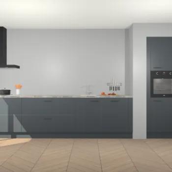 Onyxgrijze keuken Calgary 86078, Verzenden, Nieuw