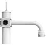 Cameramast 3.5m Wit, Gegalvaniseerd staal, Bliksemafleider, Ophalen of Verzenden, Nieuw