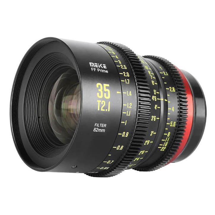 Meike MK 35mm T2.1 E-Mount, Audio, Tv en Foto, Fotografie | Lenzen en Objectieven, Groothoeklens, Nieuw, Ophalen of Verzenden