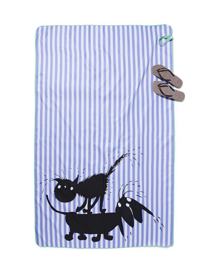 HEMA Siepie microvezel handdoek 110x175cm, Huis en Inrichting, Badkamer | Badtextiel en Accessoires, Nieuw, Verzenden