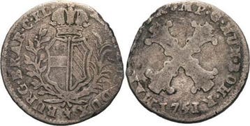 10 Liards 1751, Belgie-brabant Maria Theresia 1740-1780, Verzenden