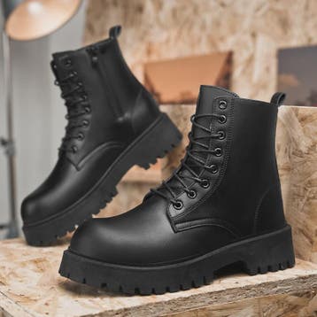 Unisex Leren Hoge Laarzen - Vier Seizoenen, Anti-slip & Comf, Verzenden, Nieuw