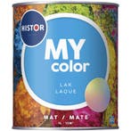 Histor MY color Lak Mat RAL 9016 | Verkeerswit 1L, Verzenden, Wit, Nieuw, Lak